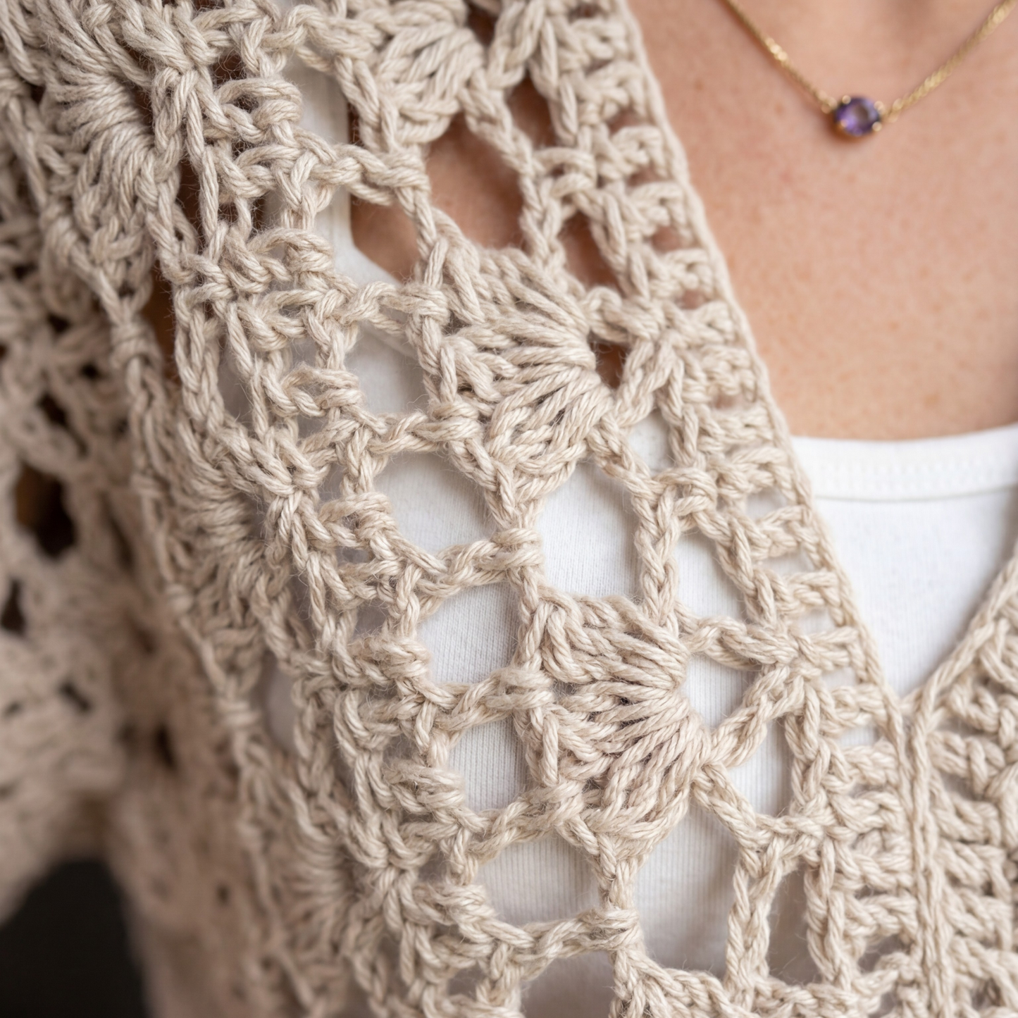 Sandy Lace Crochet Top — Digital Pattern