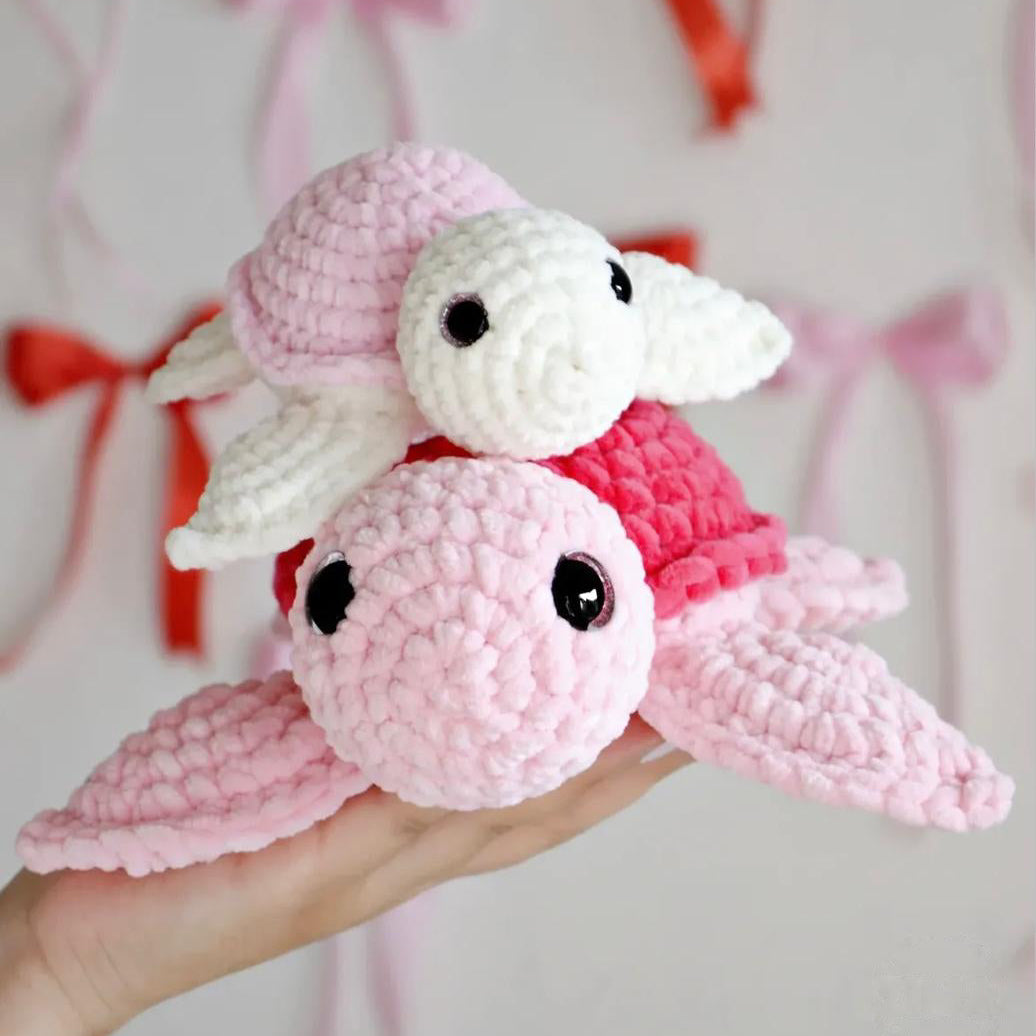 Beginner Crochet Turtle Pattern — Step-by-Step Photos, Clear Instructions, Finish in 3 Hours