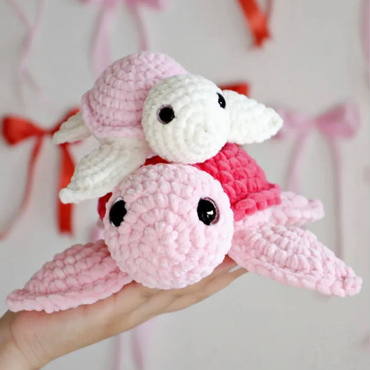 Beginner Crochet Turtle Pattern — Step-by-Step Photos, Clear Instructions, Finish in 3 Hours