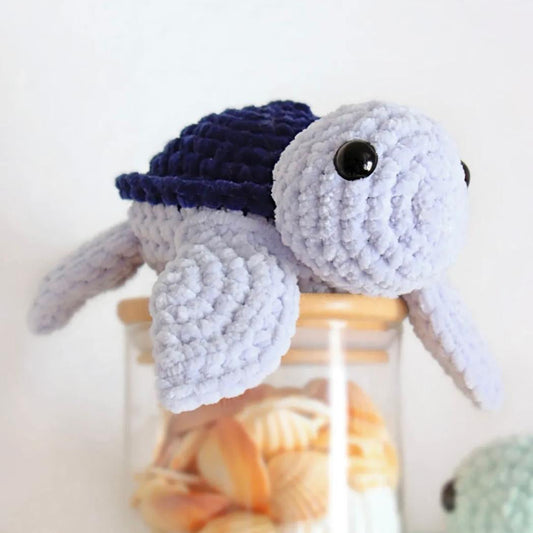No-Sew Sea Turtle Crochet Pattern PDF | Beginner Friendly Amigurumi